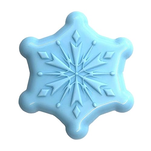 Miniatura 2 de Taste Beauty (1) Brillo de labios Disney Frozen II – Sabor Snowberry – Contenedor abierto en forma de copo de nieve azul claro – Peso neto 0.1