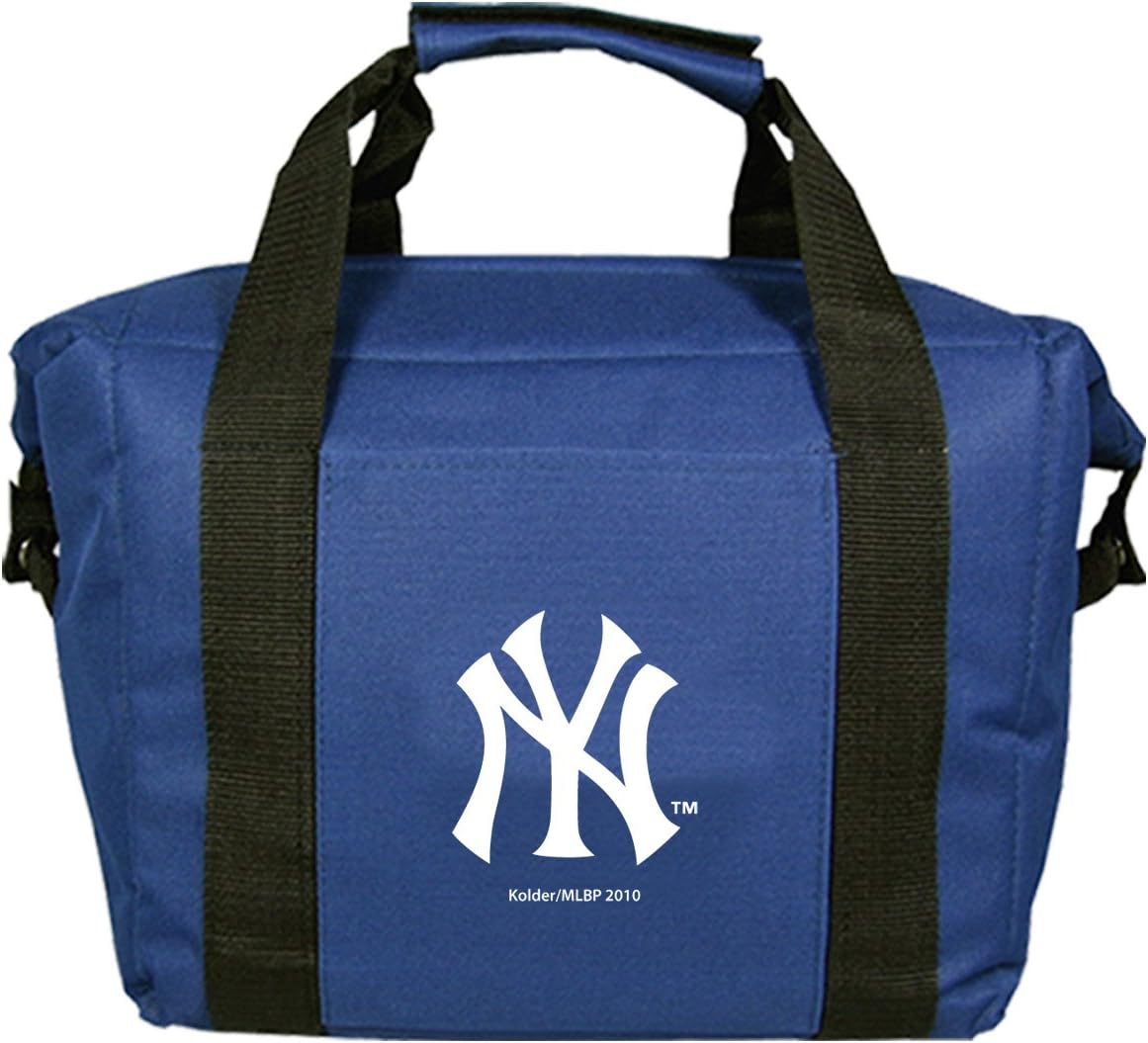 Kolder MLB New York Yankees Soft Sided 12Pack Cooler Bag, Coolers