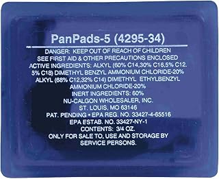 Nu-Calgon 4295-34 PanPad Pan Treatment – 5 Ton Standard Pad/Sold Each