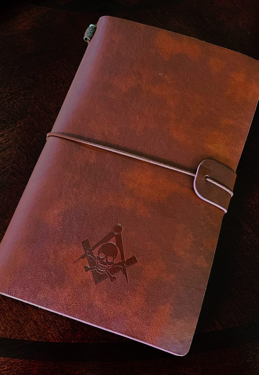 Widow's Son Masonic Leather Journal - [Brown]      Unknown Binding