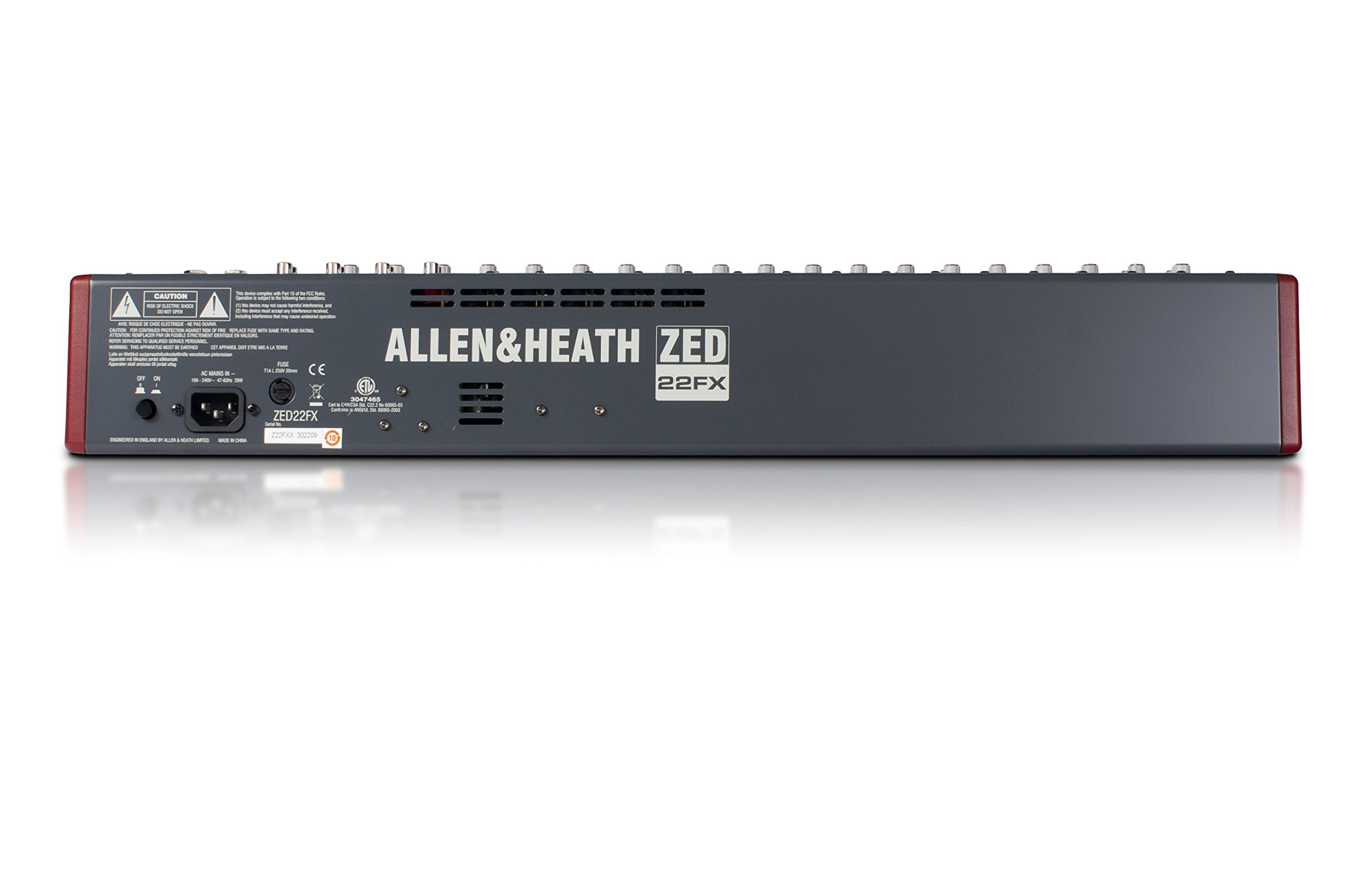 ALLEN&HEATH 高品位エフェクト搭載・多用途ミキサー ZED-12FX Amazon | ALLEN&HEATH USB・高品位エフェクト搭載・多用途
