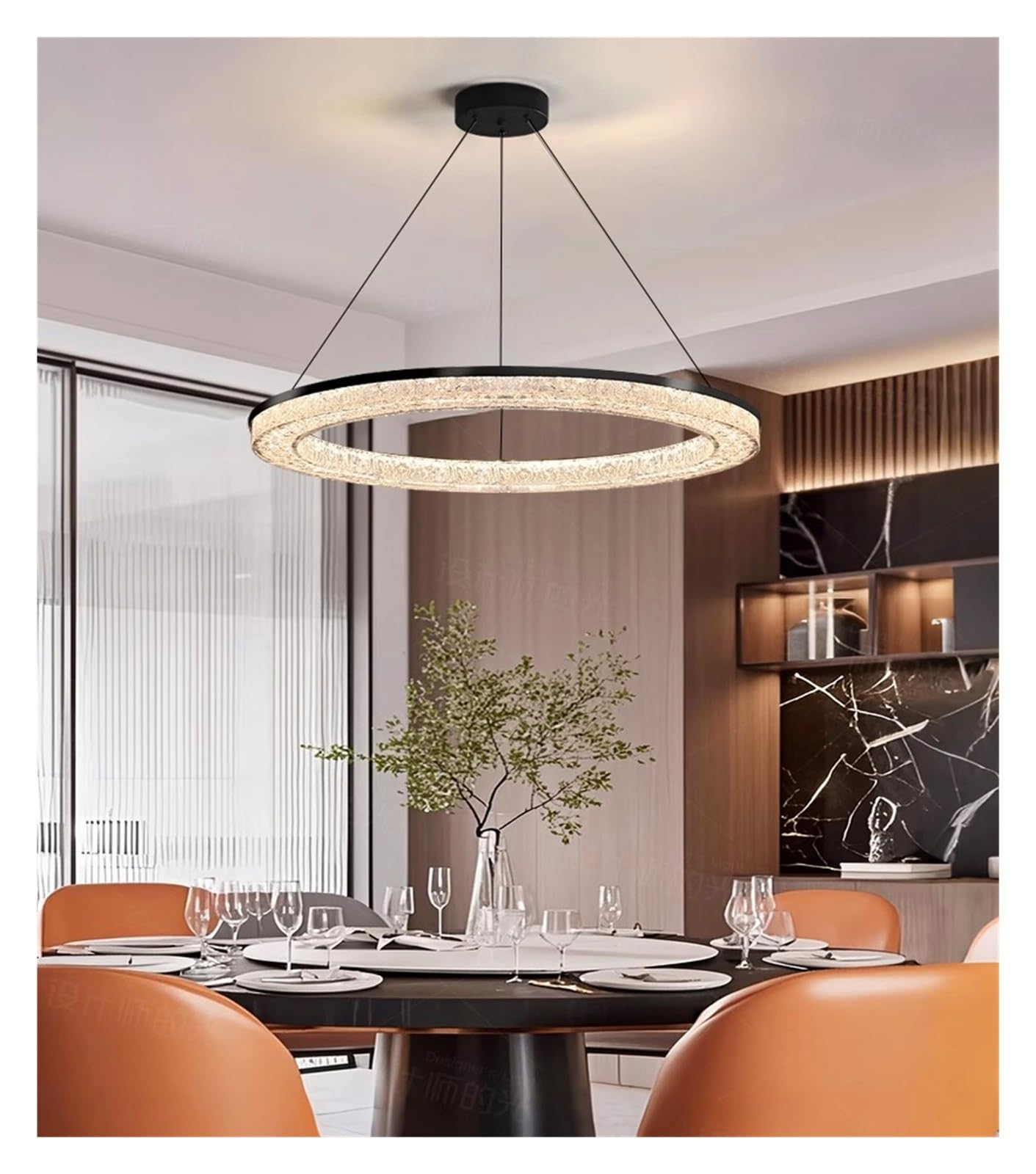 KXEcoLife Home Decoration Chandelier Dining Room Pendant Lights Indoor Lighting Light Fixture Ceiling Lamps Salon Fancy