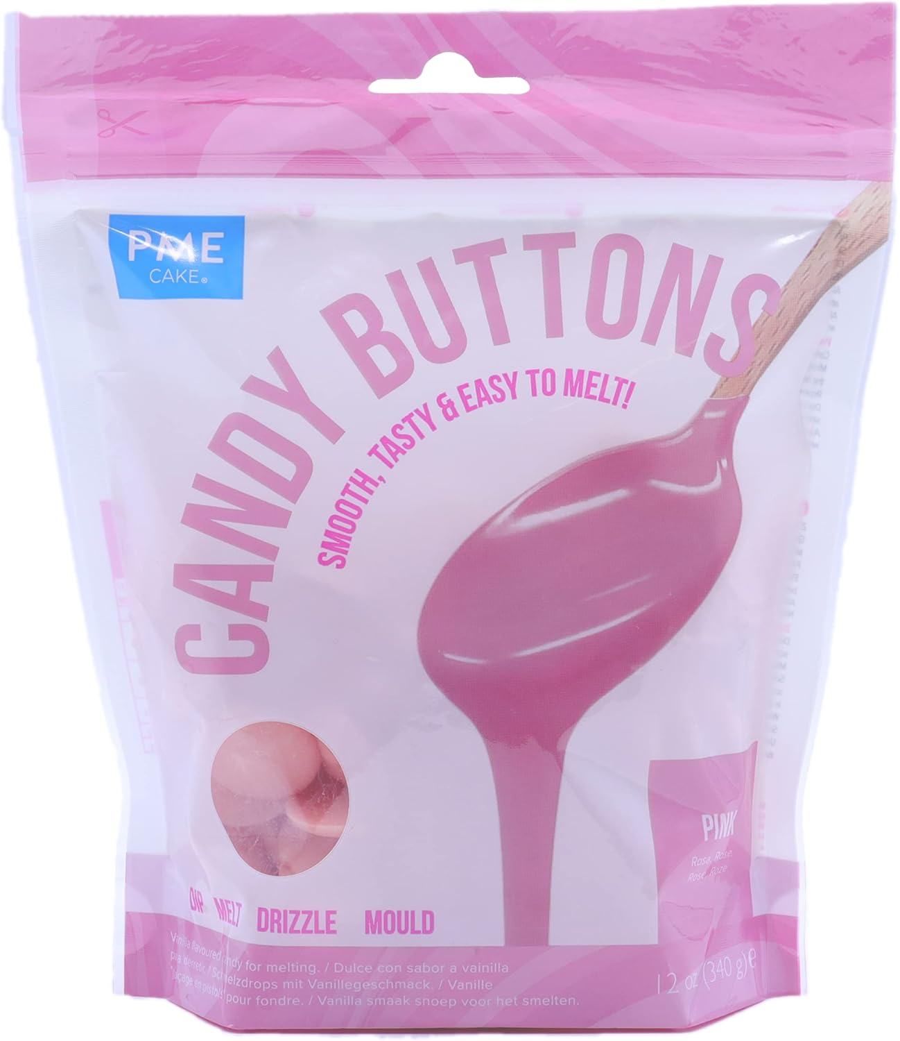 PME Candy Buttons Pink 340 g Amazon.co.uk Home & Kitchen