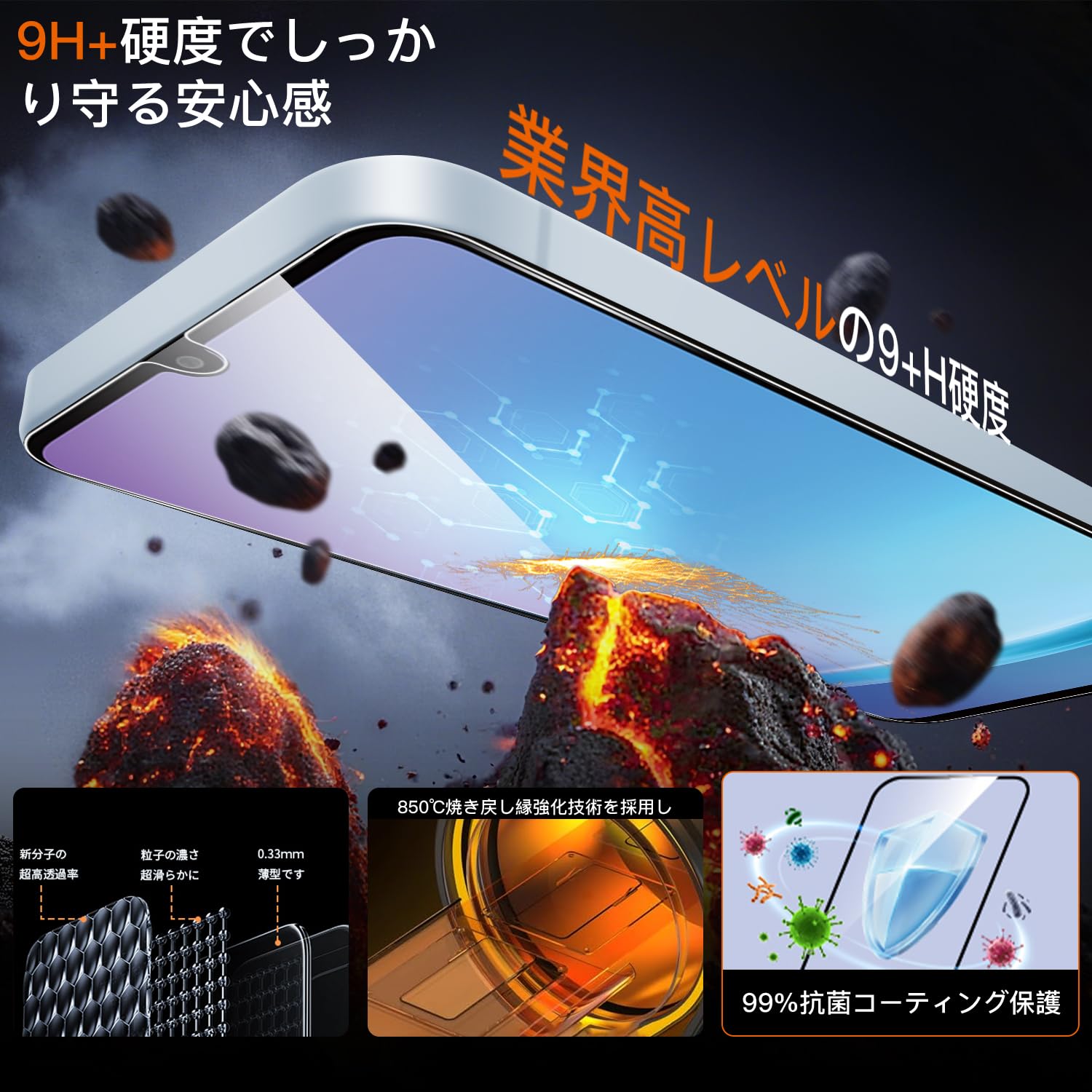 Amazon | 用 Galaxy A25 5G SC-53F/SCG33 ガラスフィルム 2枚+ A25