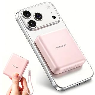 Magnetic Power Bank 10000mAh, 15W Wireless 22.5W Fast Charger with Cables - Amazon product rated Grade B