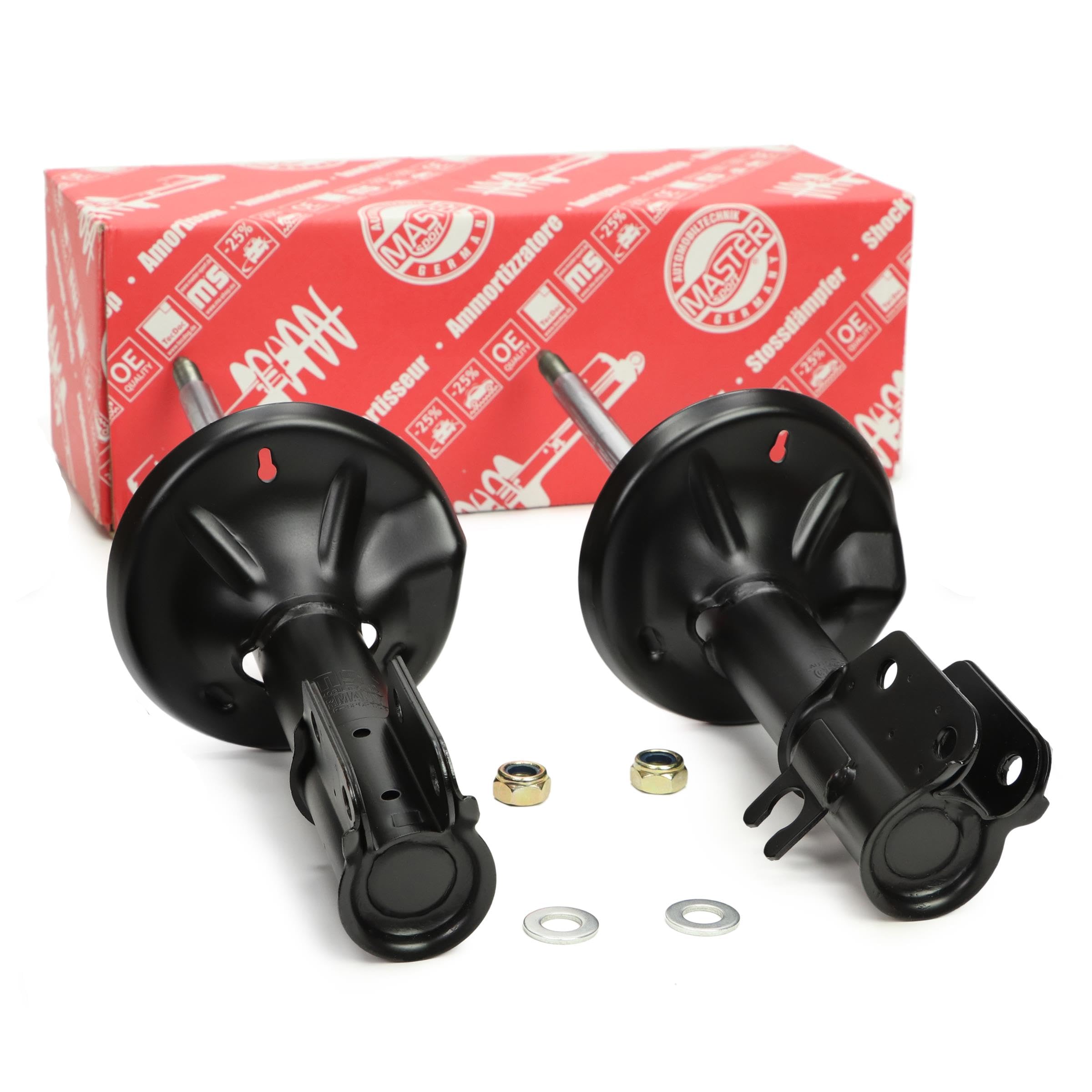 16K001581 2x Amortiguador Delantero Presión de gas Amortiguadores