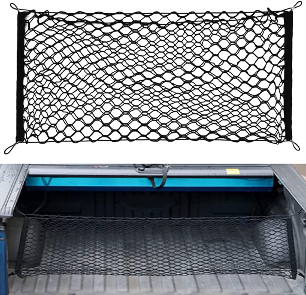 igadgitz home U7115 Cargo Net, Car Boot Net, Car Net Storage, Boot Net