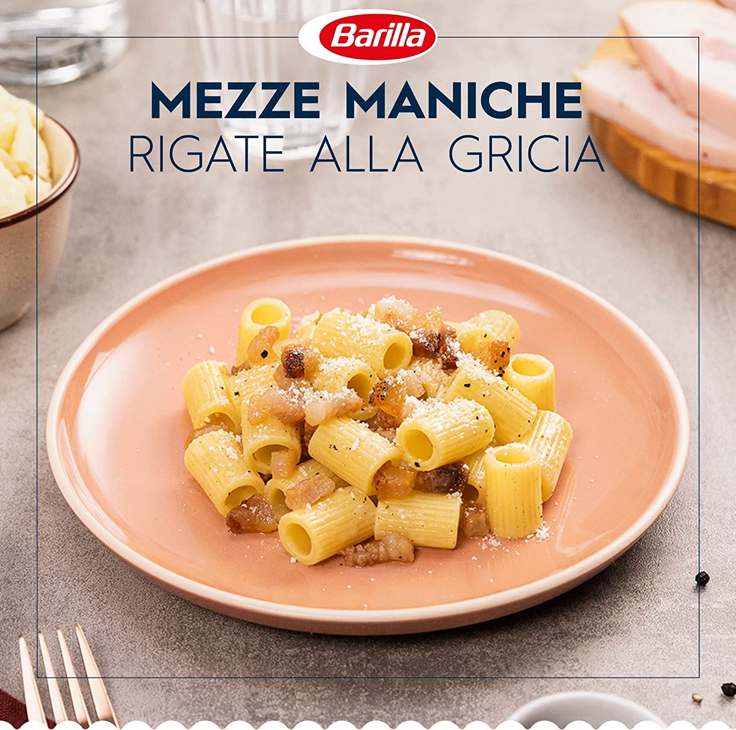 Barilla Mezze Maniche Rigate N. 84 11 x 500 g = 5500 g
