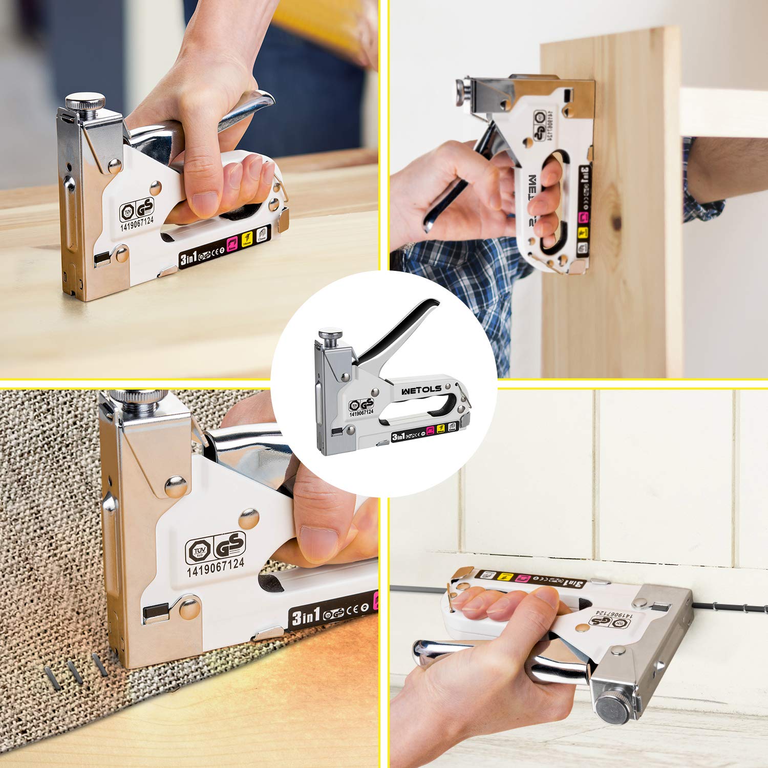 WETOLS Staple Gun, Heavy Duty...B0814R7M5L