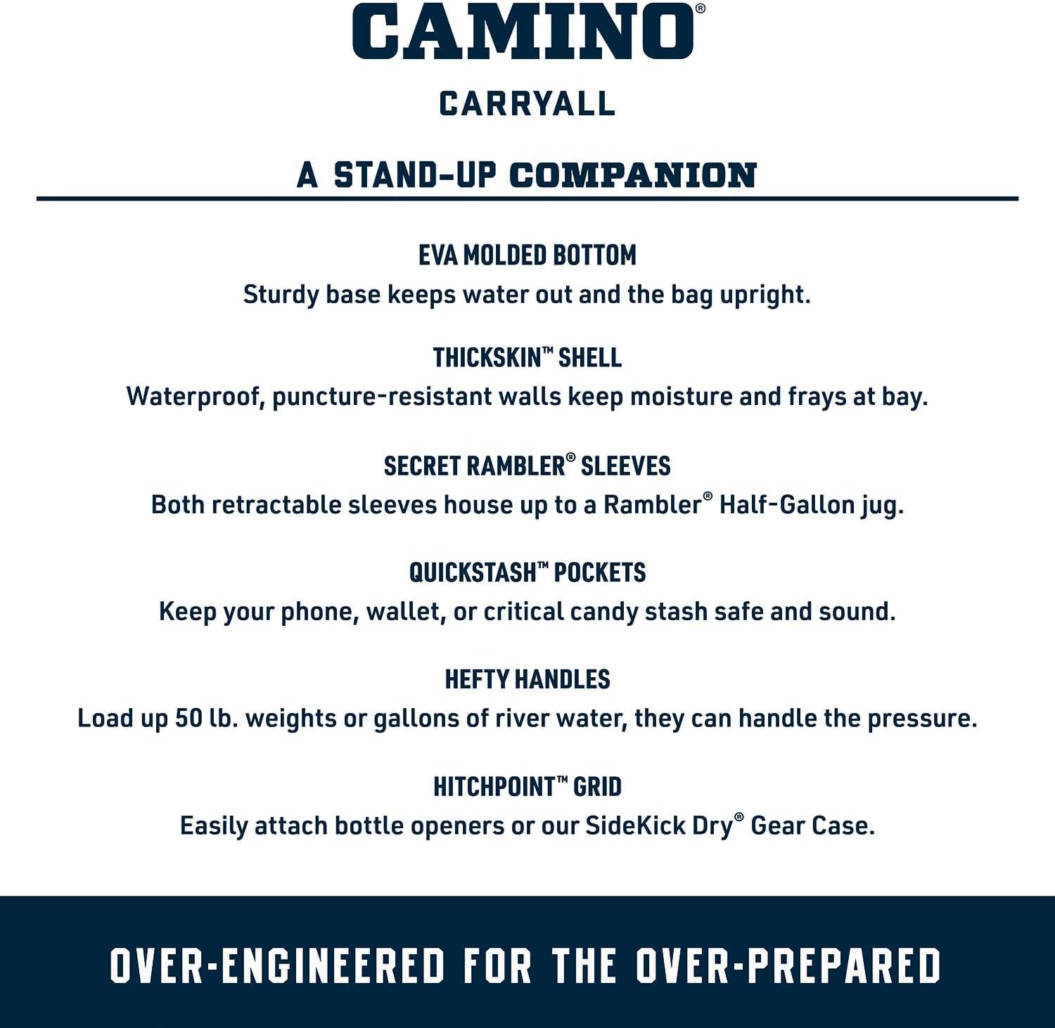 YETI Camino 20 Carryall with Internal Dividers, All-Purpose Utility Bag, Desert Bloom - 5