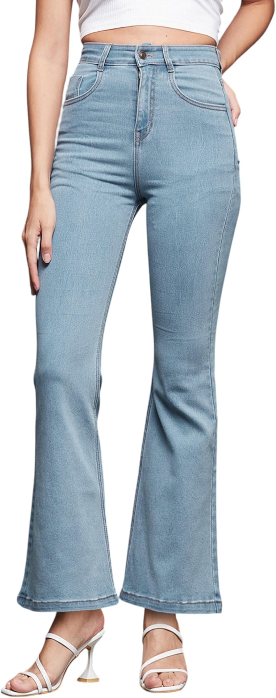 Women's Regular High Waist Stretch Jeans
