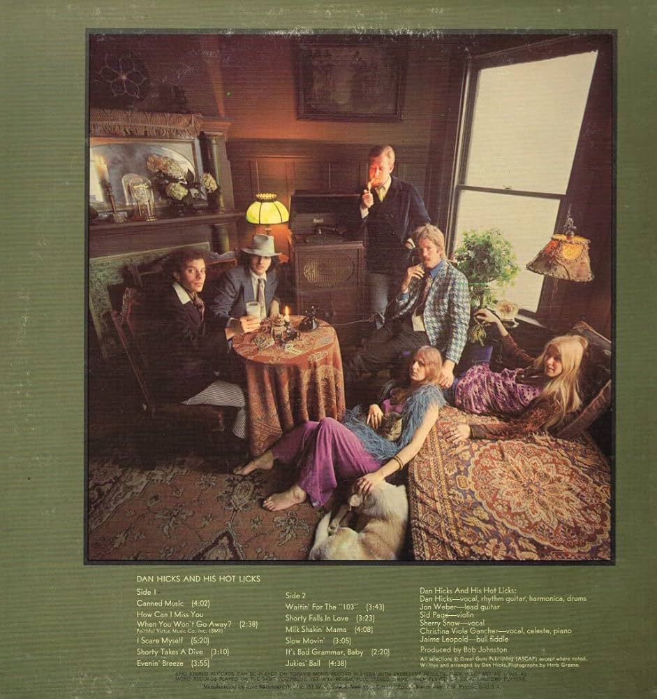 Amazon.co.jp: Dan Hicks & His Hot Licks: ミュージック