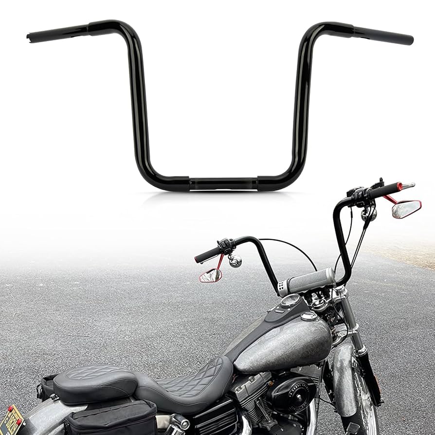 Ape Hanger Motorcycle Handlebars 1-1/4