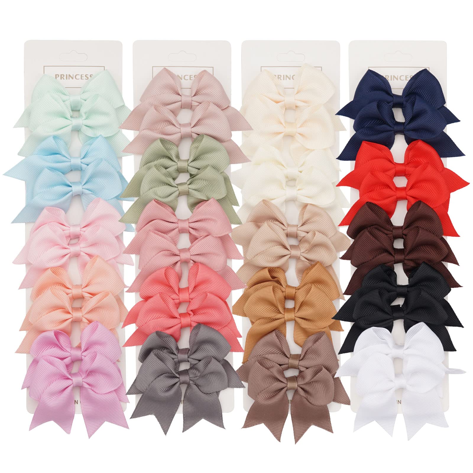 JOYOYO 40 pièces Barrettes cheveux filles, Petites pinces à cheveux Craft de 2.4 pouces pour les cheveux fins de tout-petits
