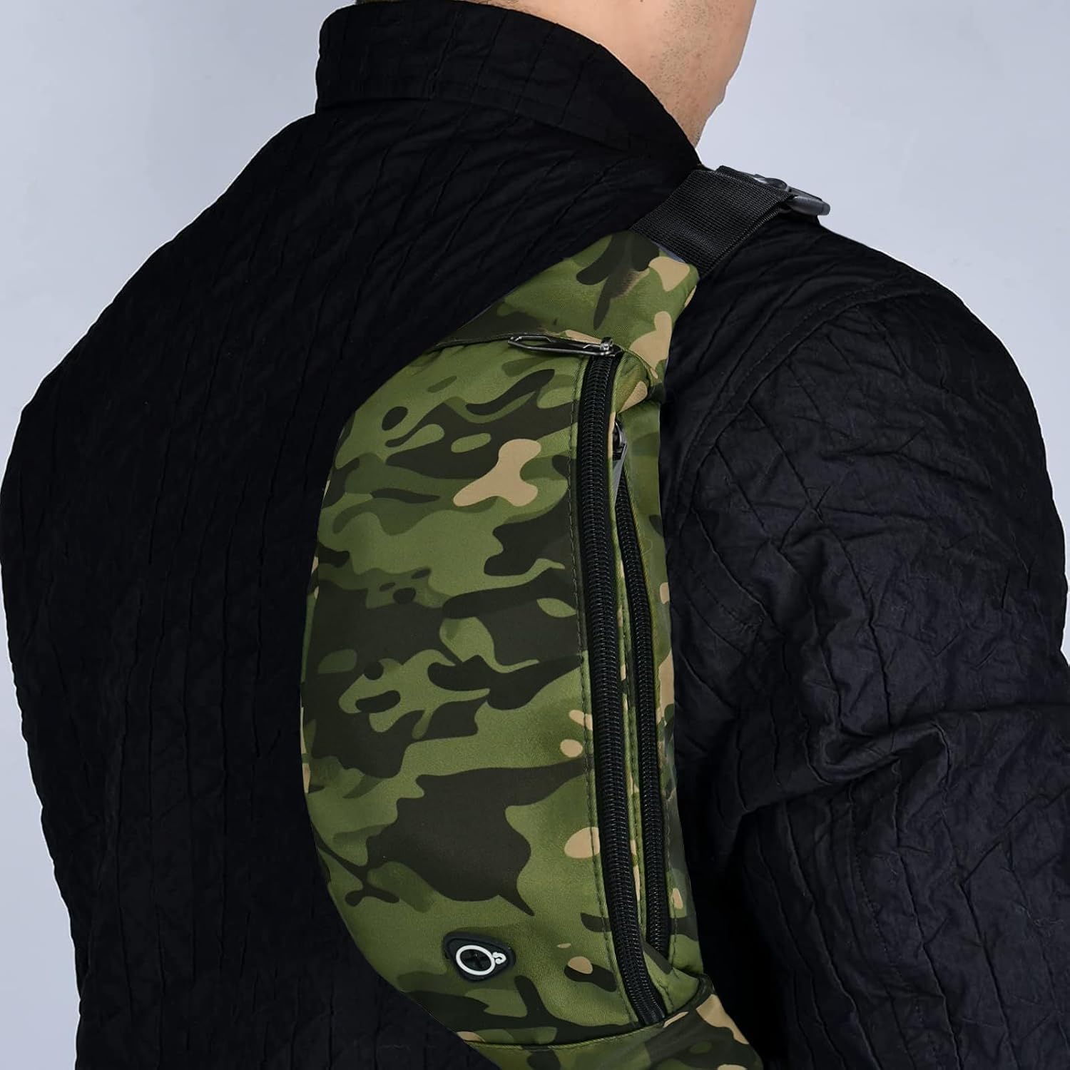 Fanny Pack for Men Women, Waterproof Sports Waist Bag Pack, Belt Bag for Travel Hiking Running - Image 4