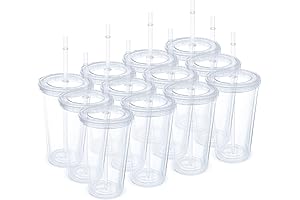 Crystal Clear Double Wall Tumbler: Unparalleled Insulation for Refreshing Beverages