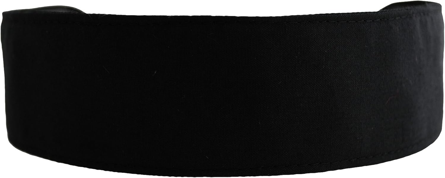 Bargain Headbands Skinny Headband, Deep Black Beautiful Soft Fabric