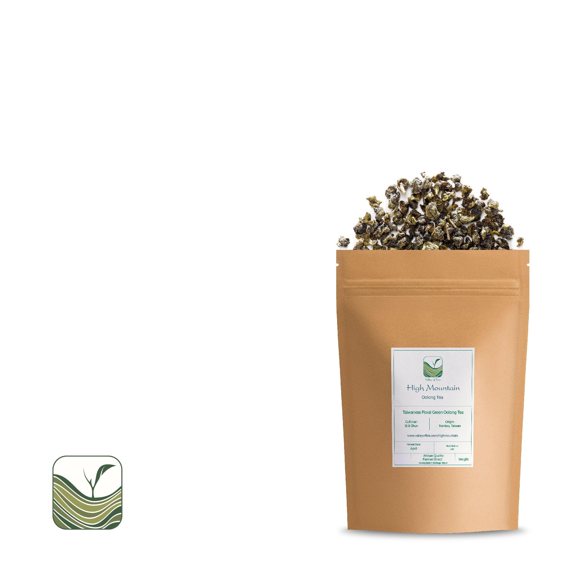 Oolong de Haute Montagne Taïwan - Thé Vert en Feuilles | aux notes florales et crémeuses cultivé en altitude pour une liqueur douce