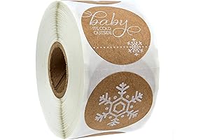 Dazzling Hot Cocoa Holiday Stickers: Adorn Your Packages with Festive Cheer