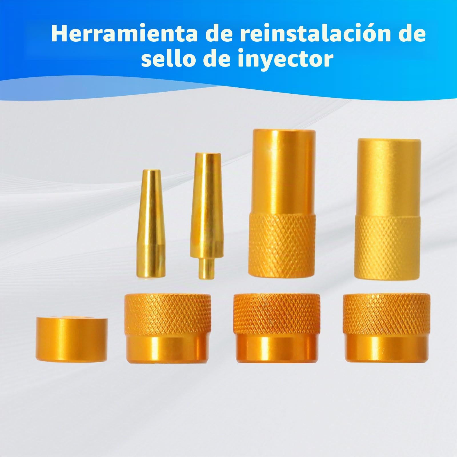 Kit de limpieza de inyector compatible con VW Audi 1,4 1,6 1,8 2,0 2,7 V6 3,0 3,2 3,6 4,2 V8 FSI TSI TFSI
