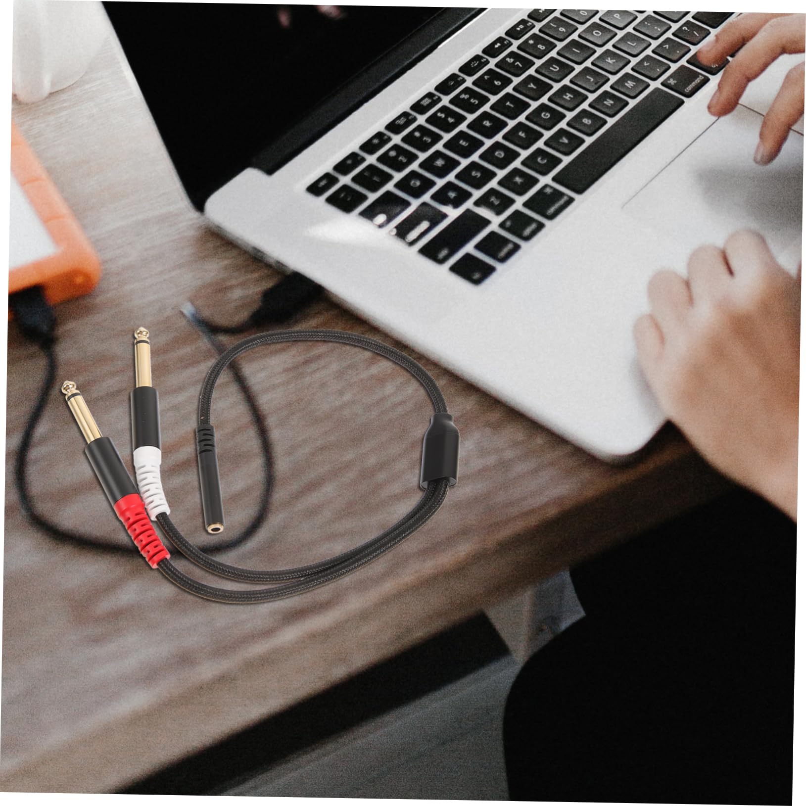 5stücke Audio Adapter Dual Hochwertiges Audiokabel Für Soundqualität Für Musikanwendungen Und -Audio-