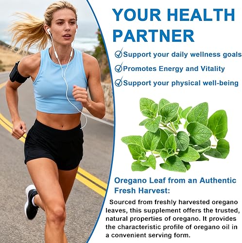 Miniatura 4 de Oil of Oregano with Black Seed Oil- Organic Oregano Oil Drops W Olive Leaf for Immune & Digestive Health, Liquid Oregano Oil Supplement, Fast