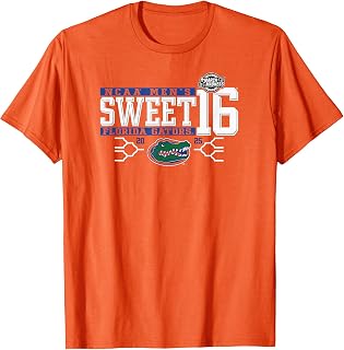 Florida Gators Sweet 16 2025 Men's March Madness Orange T-Shirt