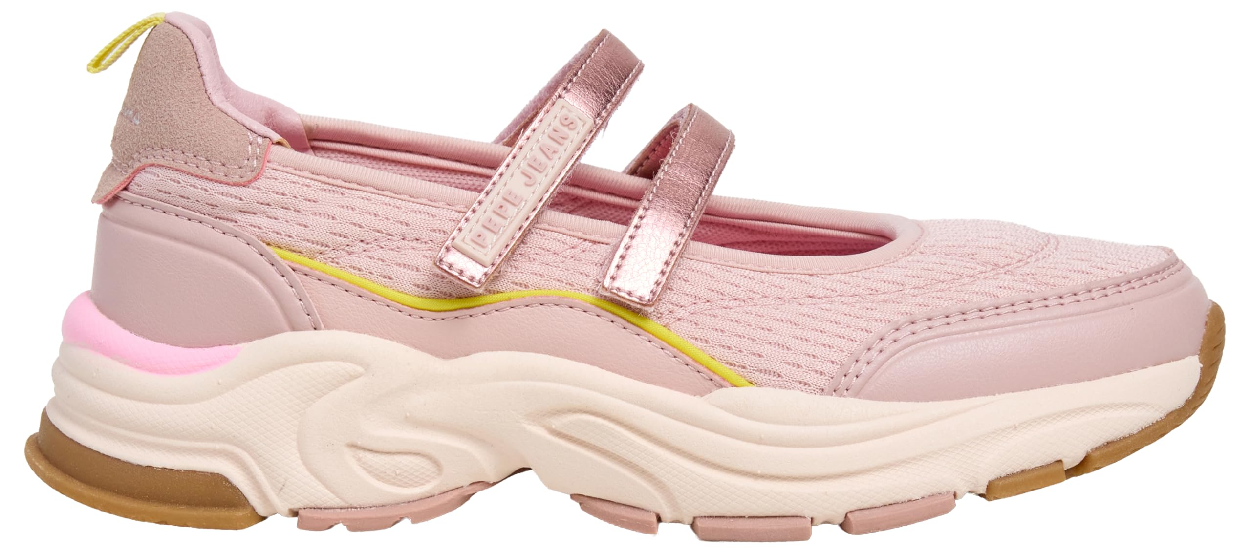 Pepe Jeans MAVE Ballet G Sneak, Pink (Powder Pink), 13.5 UK