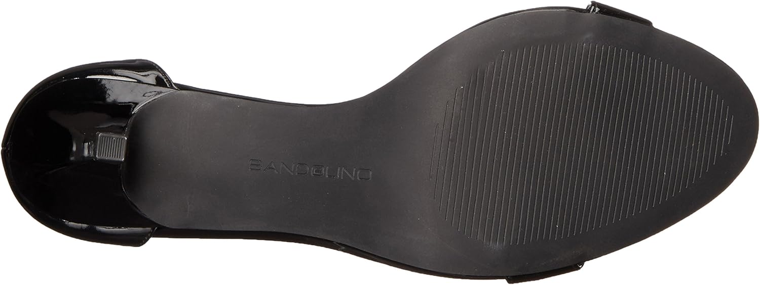 Bandolino Women's Madia Heeled Sandal, Black Patent, 11 - Image 4