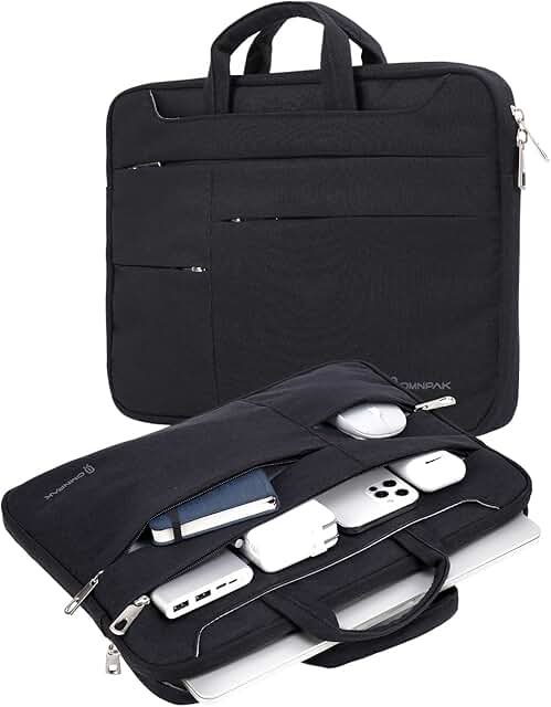 Omnpak Custodia pc 14 Pollici MacBook PRO M1 PRO/Max A2442, MacBook Air, MacBook PRO 13 Pollici, 13,5 Microsoft Surface La...
