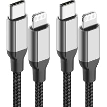 Acecene 3 ft USB C - Y ld r m Kablosu 2 Paket, [Apple MFi Sertifikal ] G  Da t m  USB C iPhone  arj Cihaz  H zl   arj, 3ft Naylon  rg l  Tip C - Y ld r m Kablosu iPhone 14 13 12 11 Pro Max XR XS 8 SE iPad