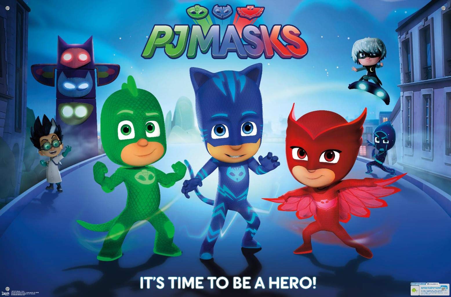 Amazon.com: Trends International PJ Masks - Its Time To Be A Hero