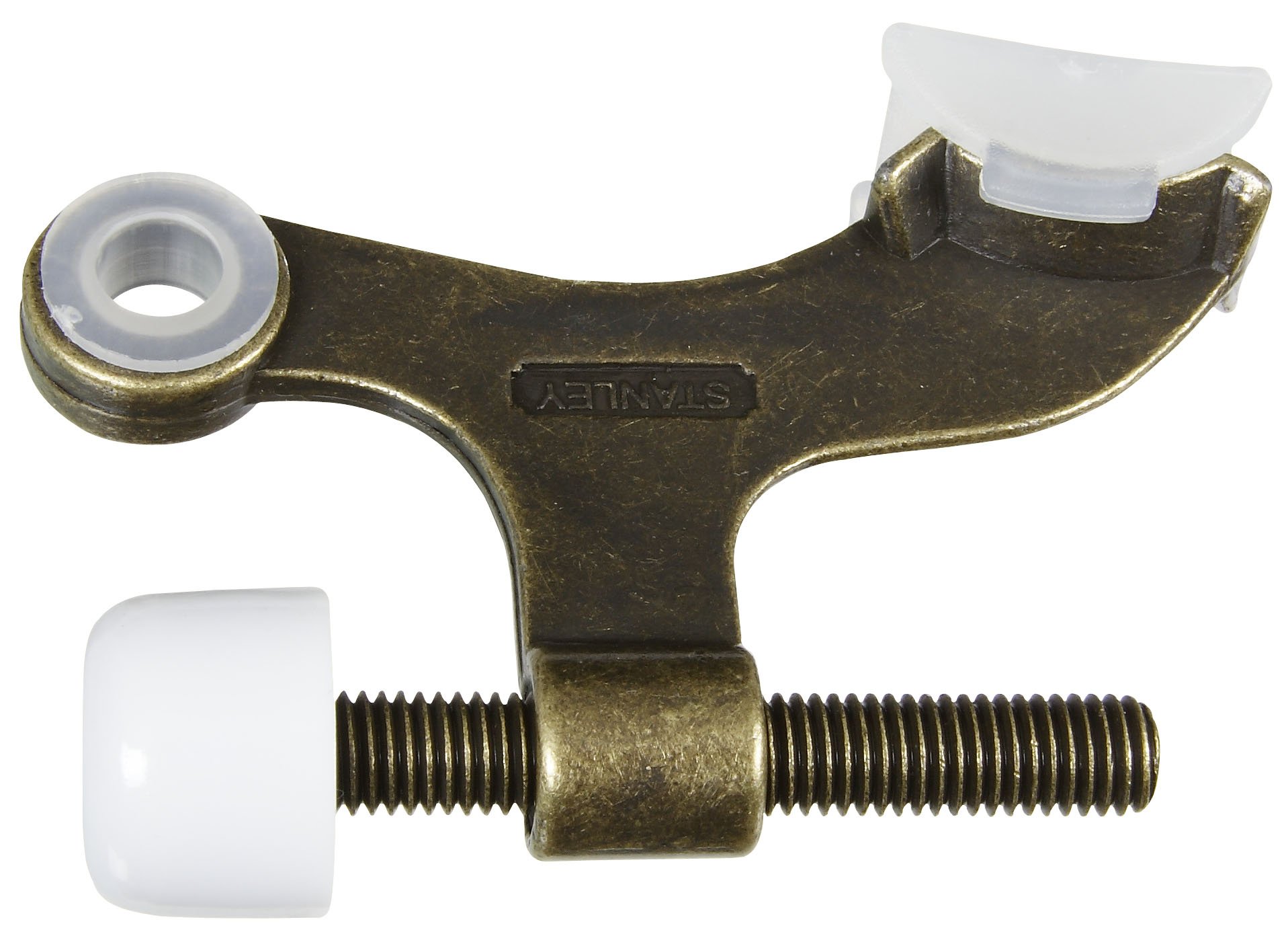 StanleyHardware S819-061 7090 Hinge Pin Doorstop in Antique Brass