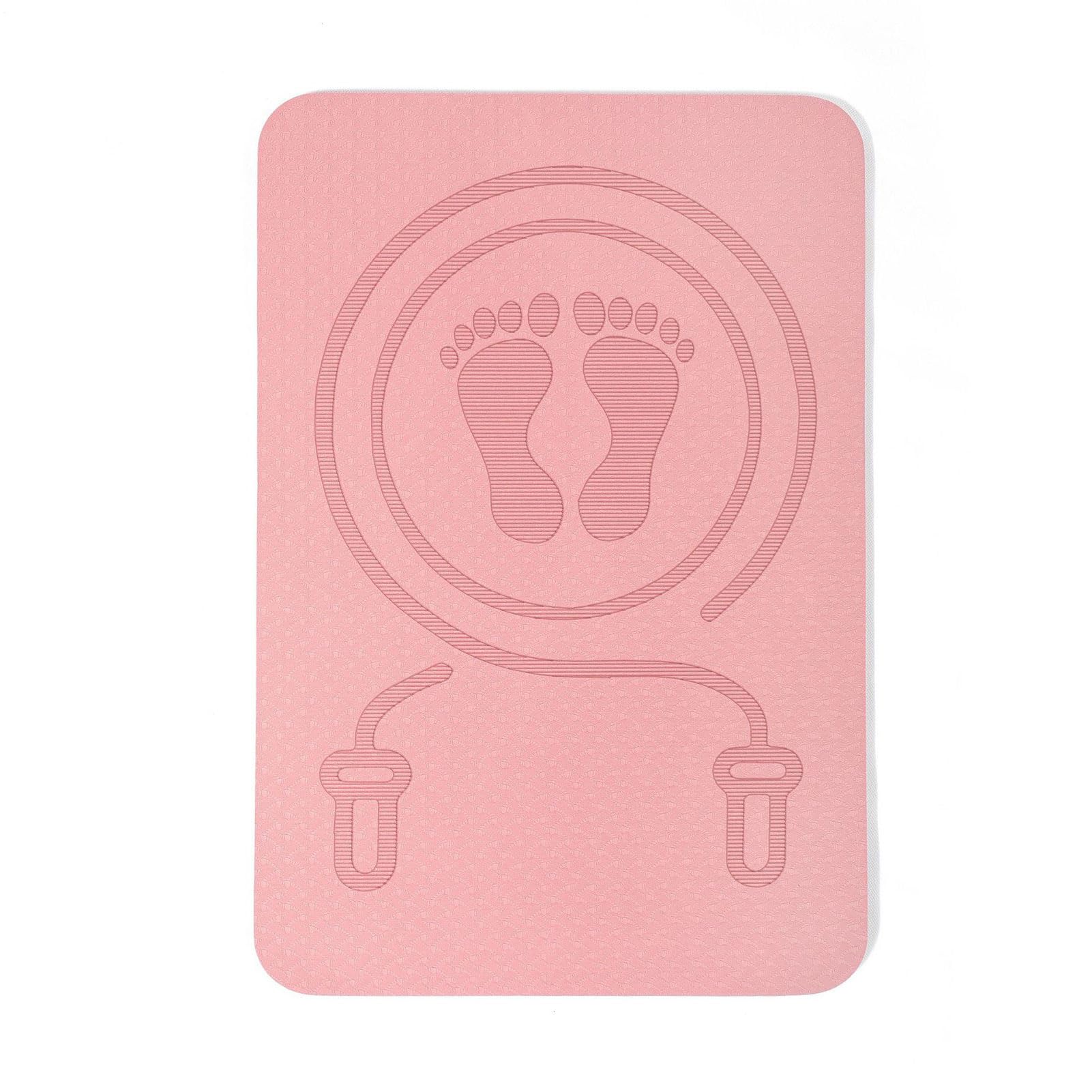 Fitness Jump Mat, Rope Workout Mat, Skipping Mats, Shock Absorbing surfaces, Non Slip Stability, Protect Your Floor