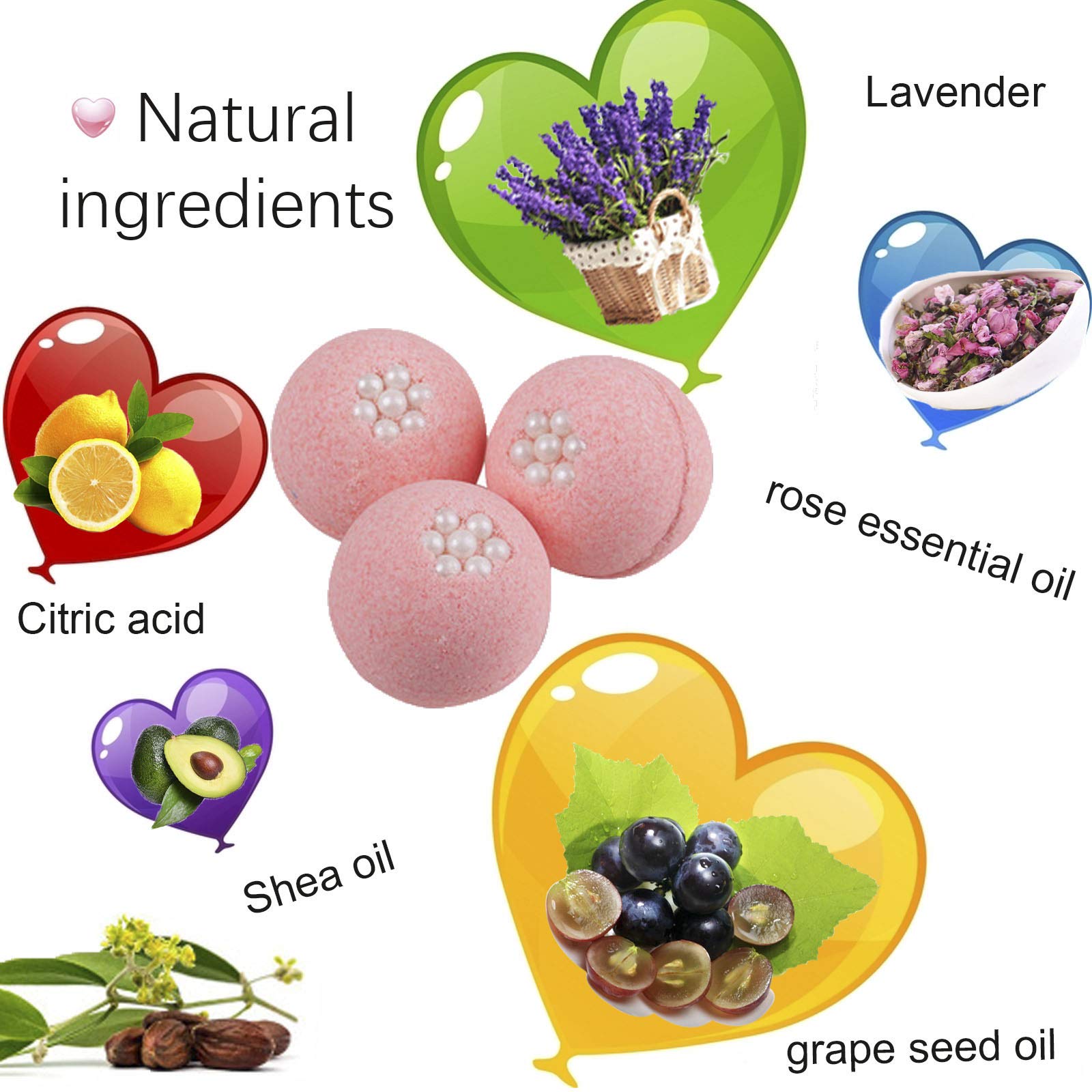 BabyMoor Kids Bath Bombs - Fizzy Fun Bath Shake Toys with 6 Bath Bombs for Kids, Exfoliating Unicorn Bath Bomb, Organic Bath Bombs for Kids with Surprise Inside, Ideal Bath Bomb Gifts for Boys & Girls