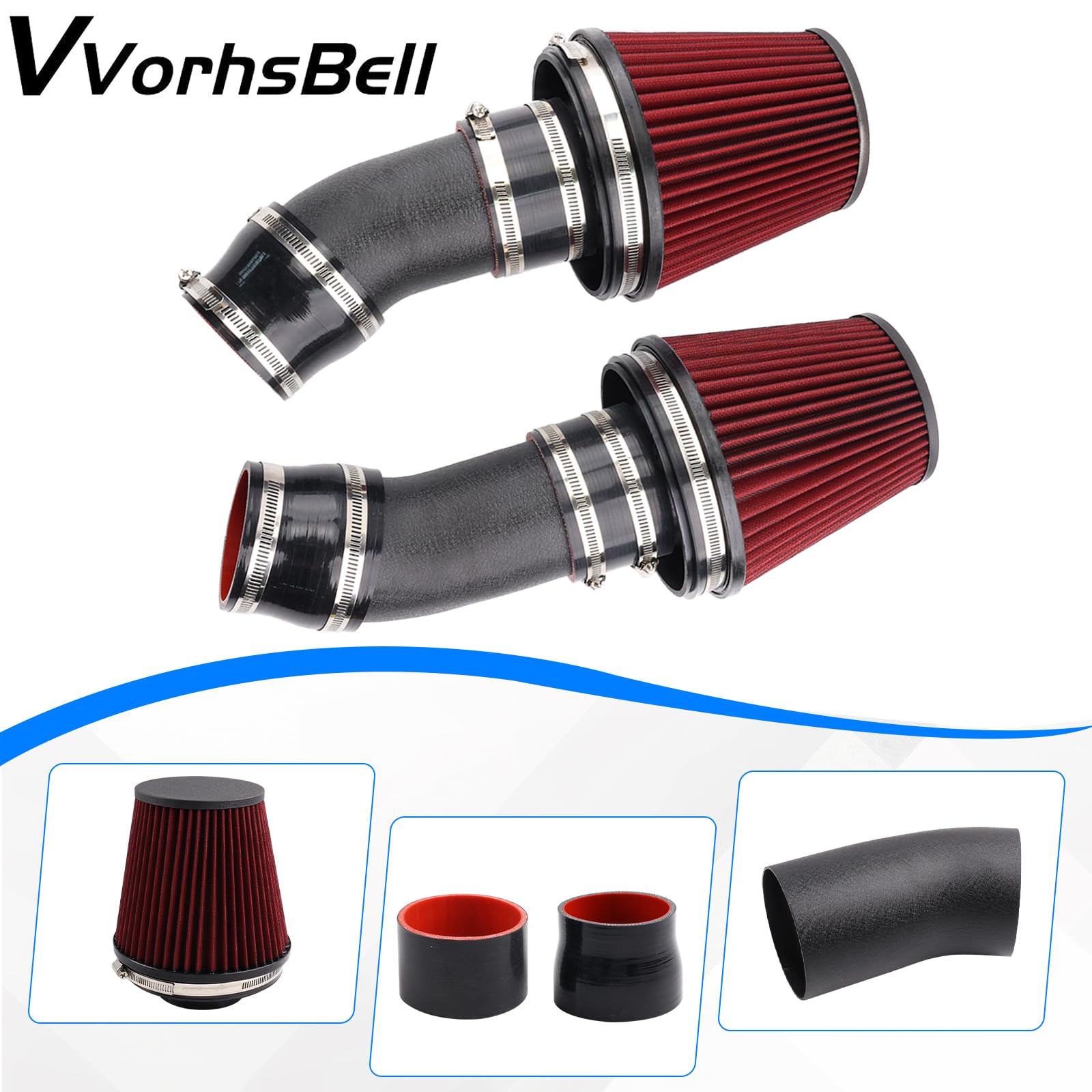 Kaltlufteinlass kompatibel mit BMW F90 M5 M8 Competition G30 M550i M850i Performance Upgrade