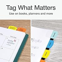 Vista 6 de Pestañas de índice láser imprimibles Redi-Tag, Variados