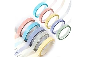 Aster 10 Rolls Highlighter Tapes: Brighten Your Reading with Neon Clarity