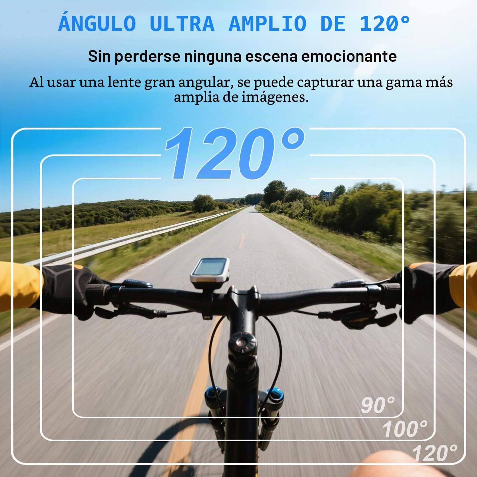 Mini Camara Acción 1080P HD, Cámara Accion Magnético 120° Gran Angular | Soporte Action Cam, Portables Deportiva Bodycam con Accesorios para Casco Moto, Ciclismo, Senderismo, Aventuras al Aire Libre