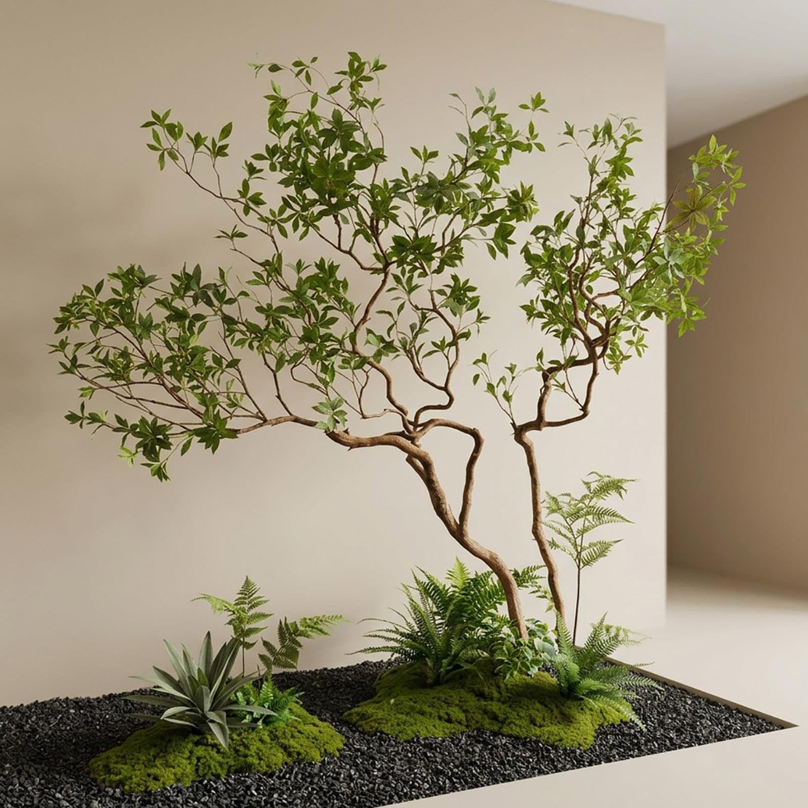 Piante Artificiali, Rami Verdi Decorativi Per Interni
