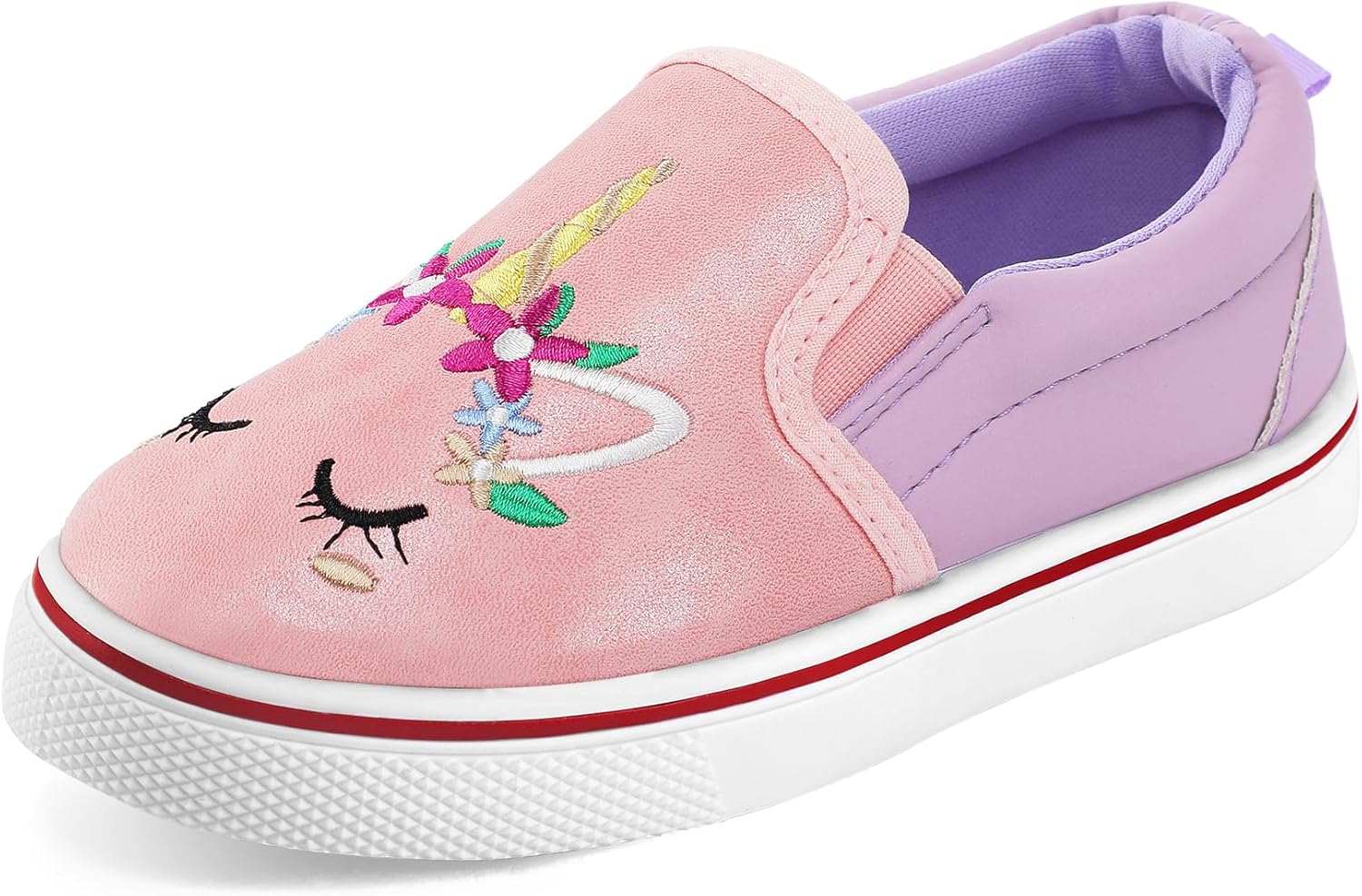 K KomForme Toddler Shoes - Slip-on Canvas Sneakers