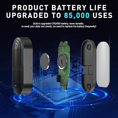 Miniatura 2 de Timbre de puerta inalámbrico para negocios al entrar en las campanas de puerta cuando la puerta se abre para la puerta del hogar, timbre con sensor