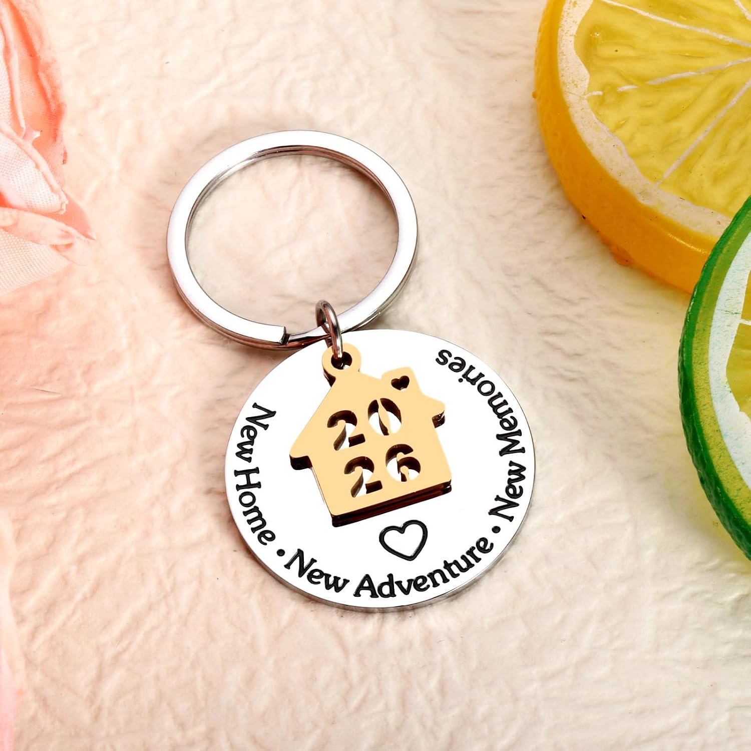2026 House Warming Gifts Closing Gifts for Home Buyers First Apartment Gift House Keychain Housewarming Gift for Women New Home Keychain for First Time Home Buyers New House New Homeowner