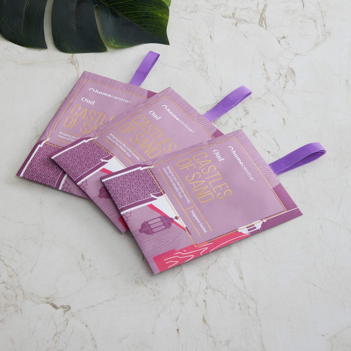 Home Centre Redolence Floral Fragrance Sachet - Set of 3