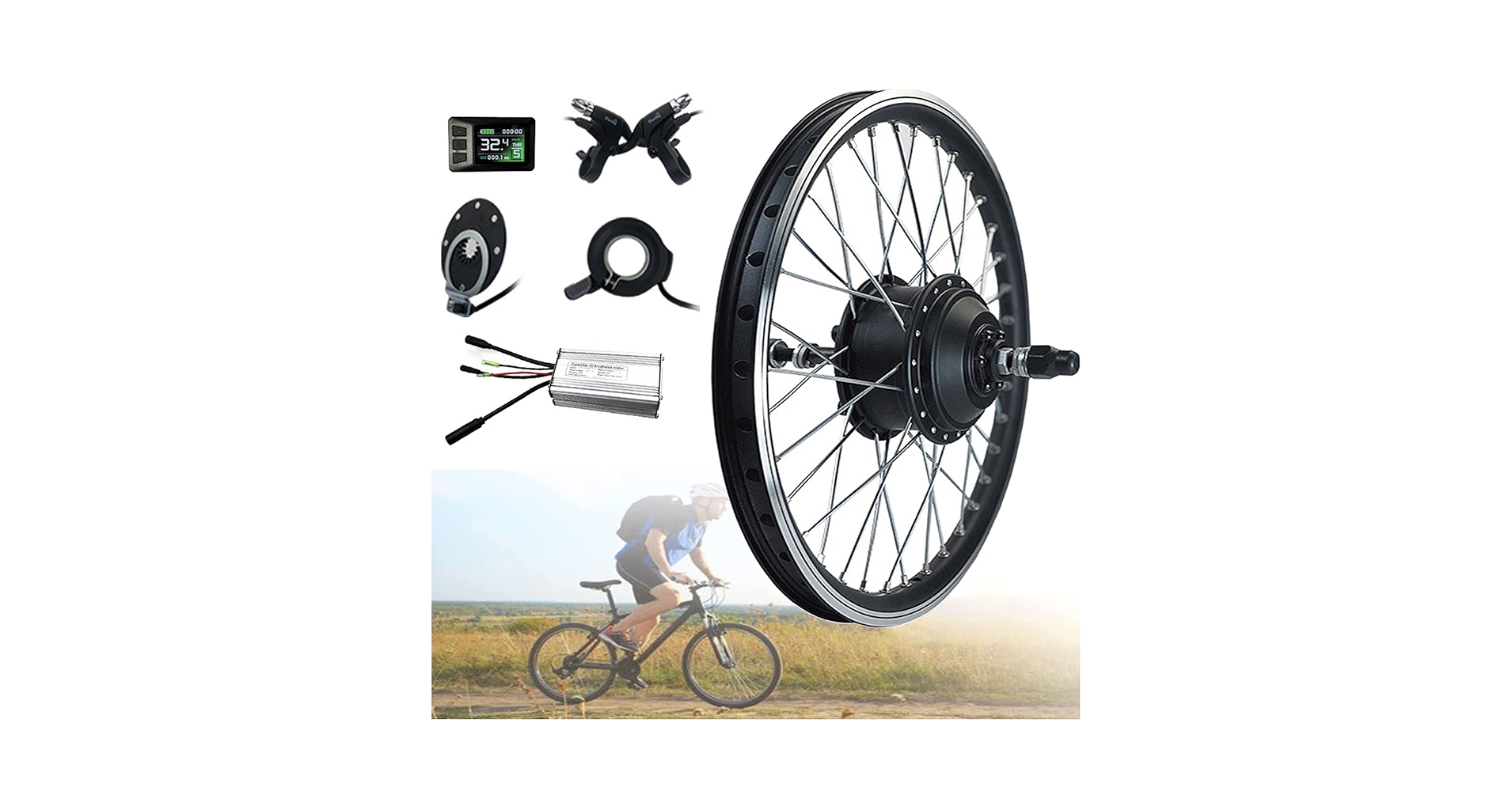 Amazon.co.jp: 電動自転車モーターキット 48V 500W 後輪 強力な