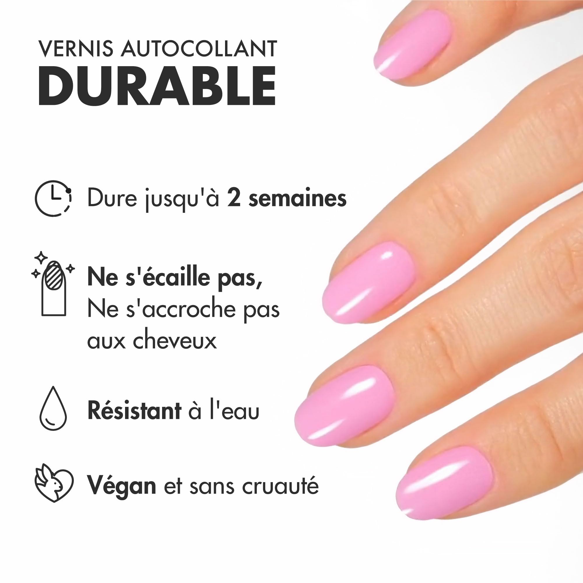 MOYOU LONDON Autocollants auto-adhésifs pour ongles en Gel Semi-durci, lampe UV/LED requise, 20 enveloppes de vernis à ongles en Gel, autocollants pour Nail Art - Alinahoyonailartist 02