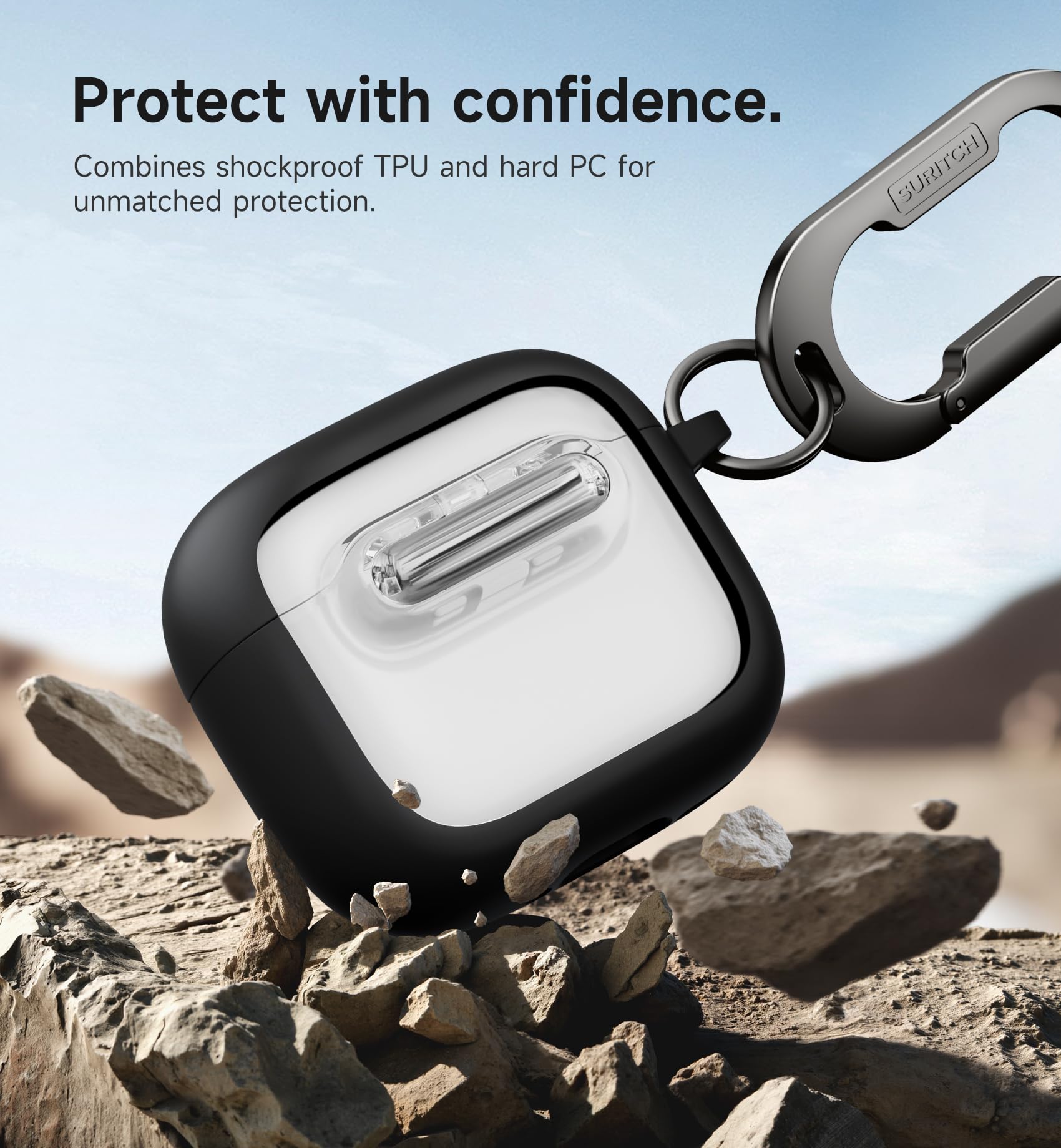 Amazon.com: SURITCH Magnetic Cases for AirPods 4 Earbuds