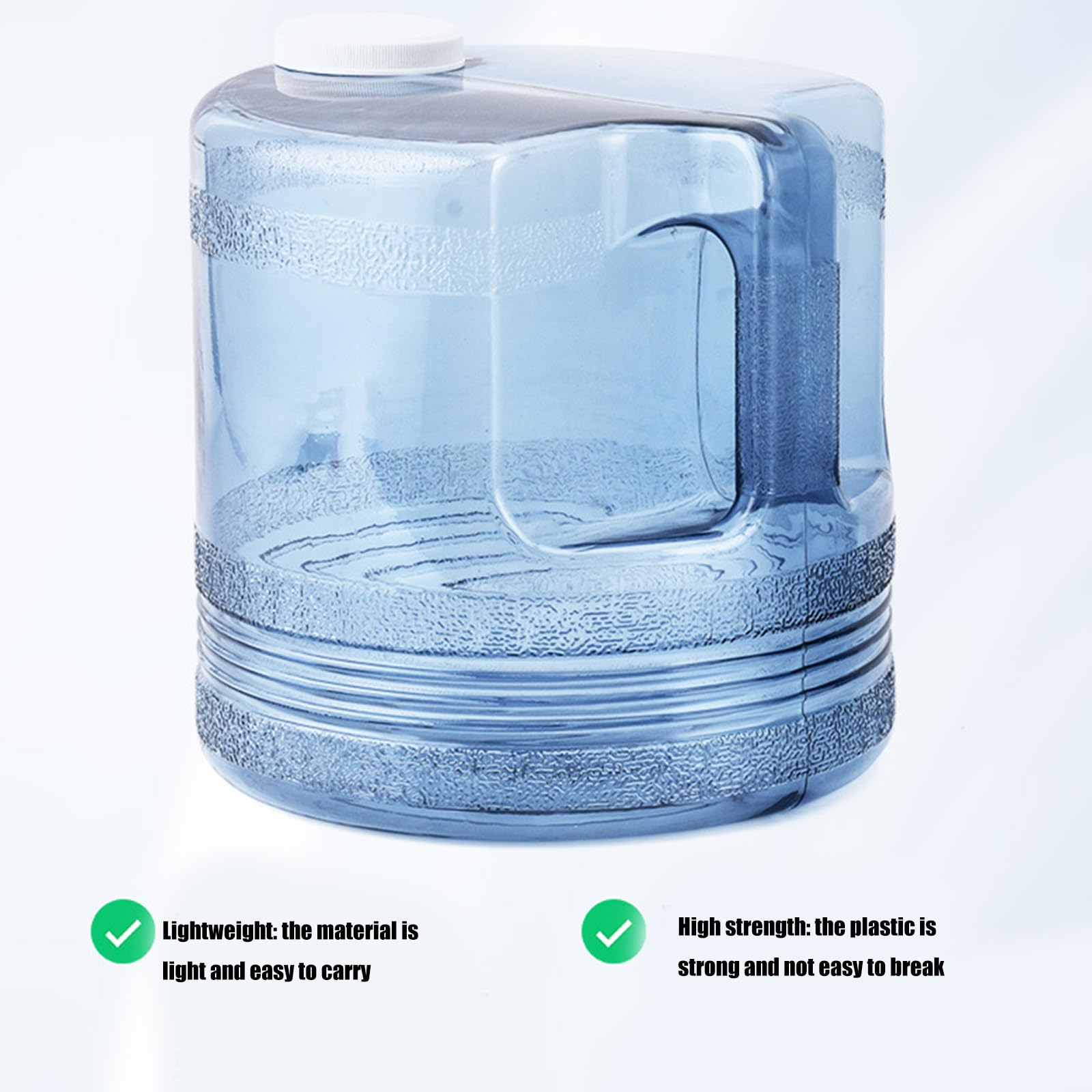 Contenedor colector de agua para encimera, destilador, máquina destilada, botella de repuesto para hogares o laboratorio, almacenamiento de agua destilada