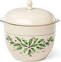 Vista 61 de Lenox 146504510 - Tazón de verduras navideño