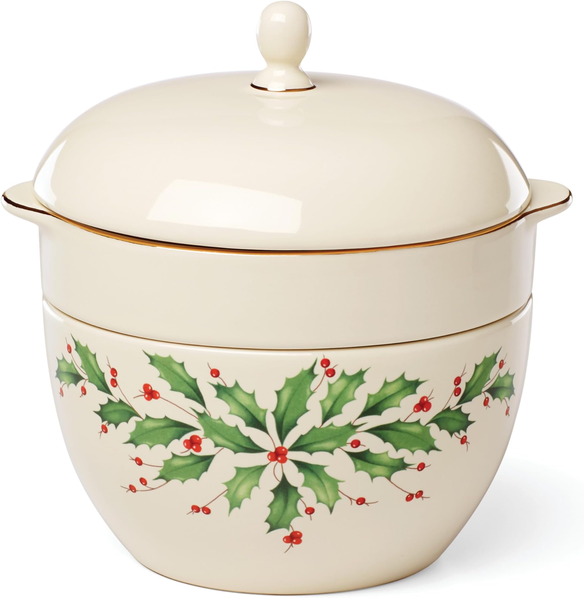 Holiday Serveware Collection, Porcelain Tableware, Stackable Bowl Set